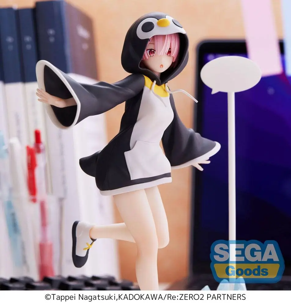 Re:Zero - Starting Life in Another World PVC Statue Ram Kotoriasobi Pink 20 cm Produktfoto