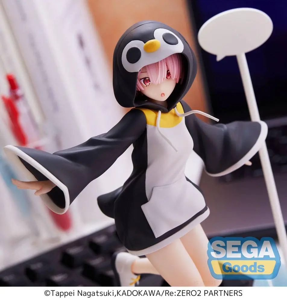 Re:Zero - Starting Life in Another World PVC Statue Ram Kotoriasobi Pink 20 cm Produktfoto