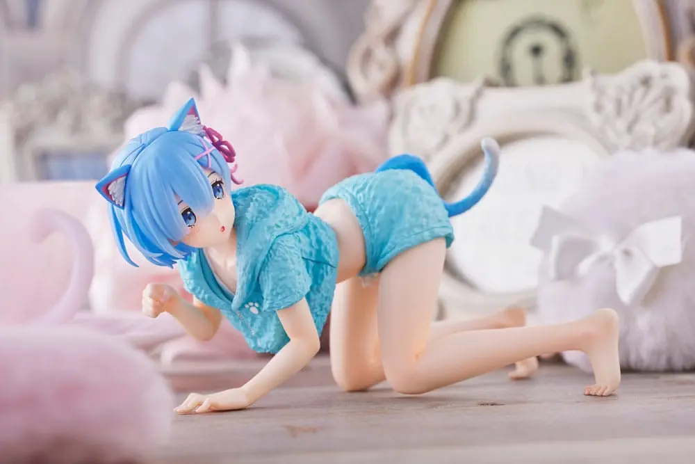 Re:Zero - Starting Life in Another World PVC Statue Rem Cat Roomwear Version Produktfoto