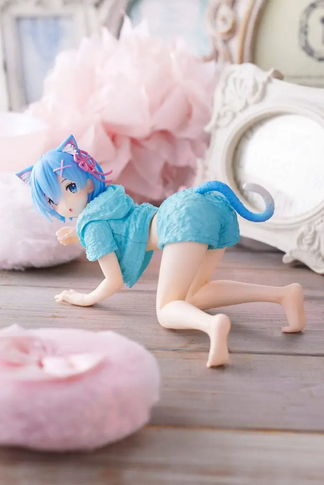 Re:Zero - Starting Life in Another World PVC Statue Rem Cat Roomwear Version Produktfoto