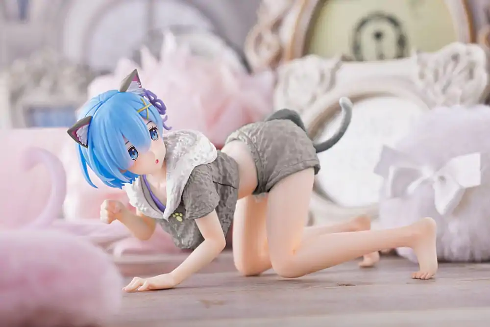 Re:Zero - Starting Life in Another World PVC Statue Rem Cat Roomwear Version Renewal Edition Produktfoto