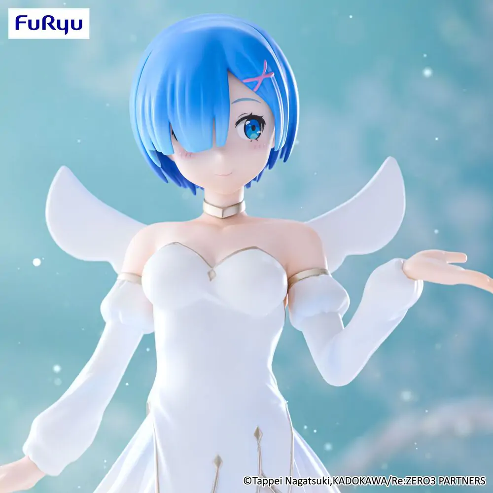 Re:Zero Starting Life In Another World Rem Little Wings Bicute Pure Figur 25 cm Produktfoto