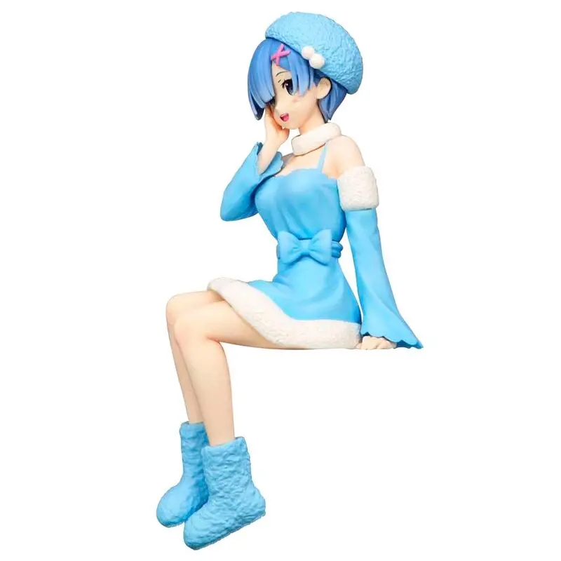 Re:Zero Noodle Stopper PVC Statue Rem Snow Princess 14 cm Produktfoto