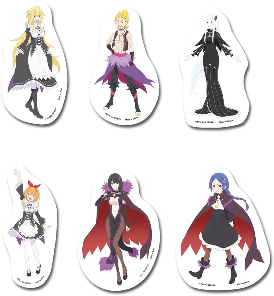 Re:Zero Starting Life in Another World Sticker Set Season 2 Group B Produktfoto