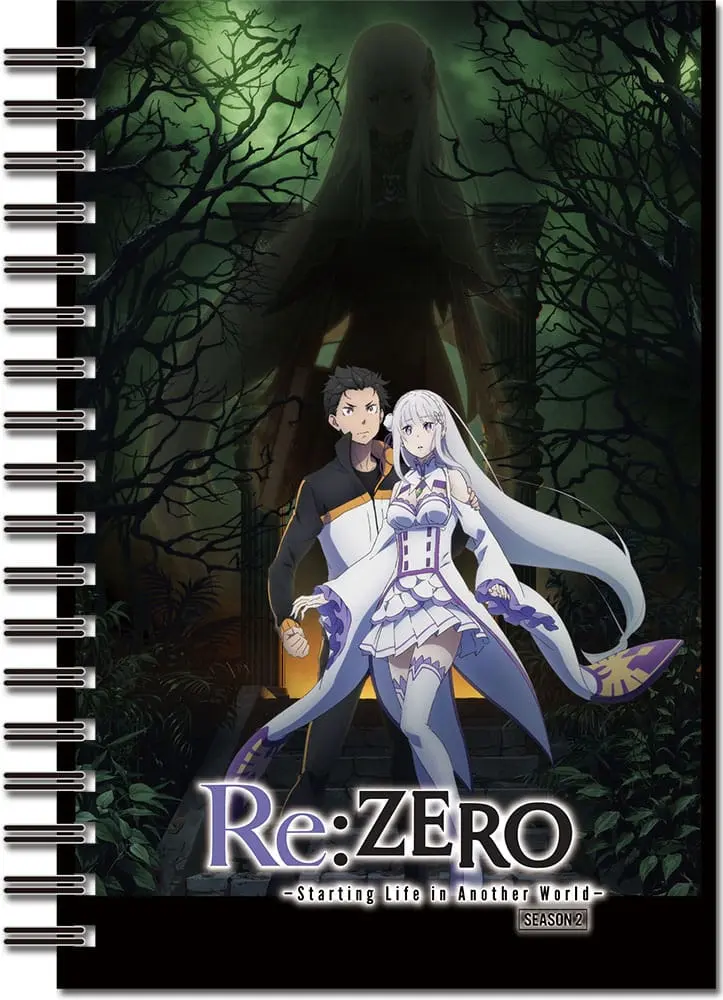 Re:Zero Starting Life in Another World Notizbuch A5 Season 2 Key Art #02 Produktfoto