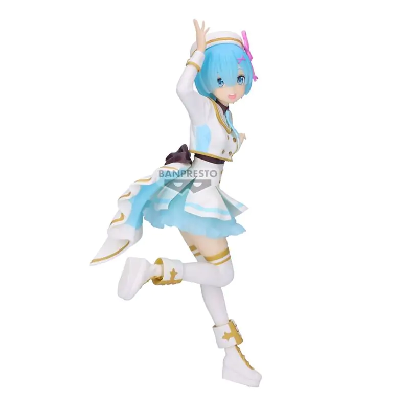 Re:Zero Starting Life in Another World Stage Costume Rem Figur 22cm termékfotó