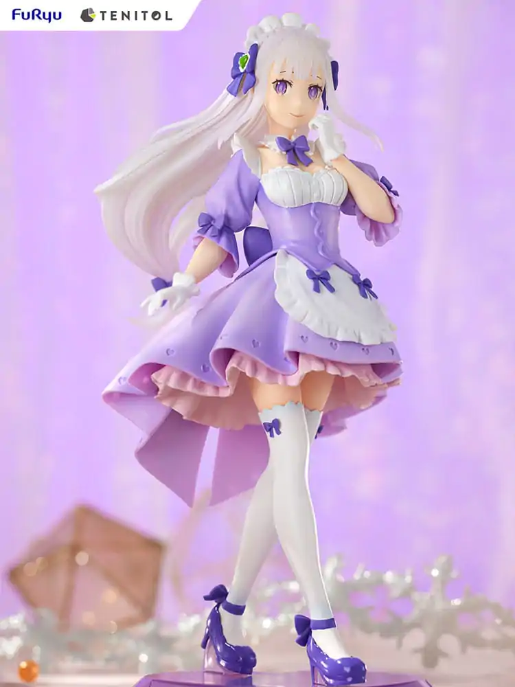 Re:ZERO Starting Life in Another World Tenitol PVC Statue Maid Emilia 28 cm Produktfoto