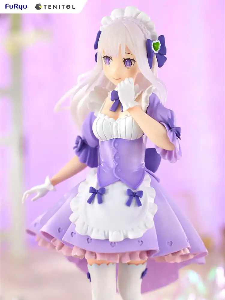Re:ZERO Starting Life in Another World Tenitol PVC Statue Maid Emilia 28 cm Produktfoto