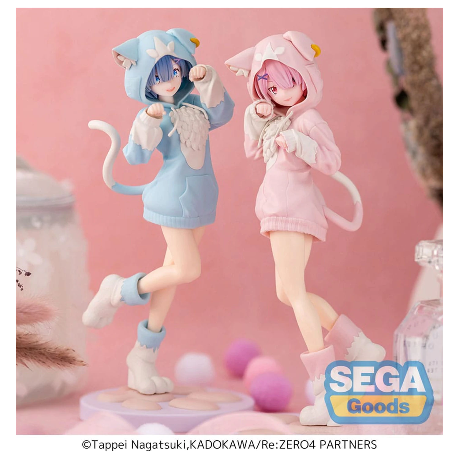 Re:Zero Starting Life in Another World XStellar PVC Statue Ram Mofumofu Pack 22 cm Produktfoto