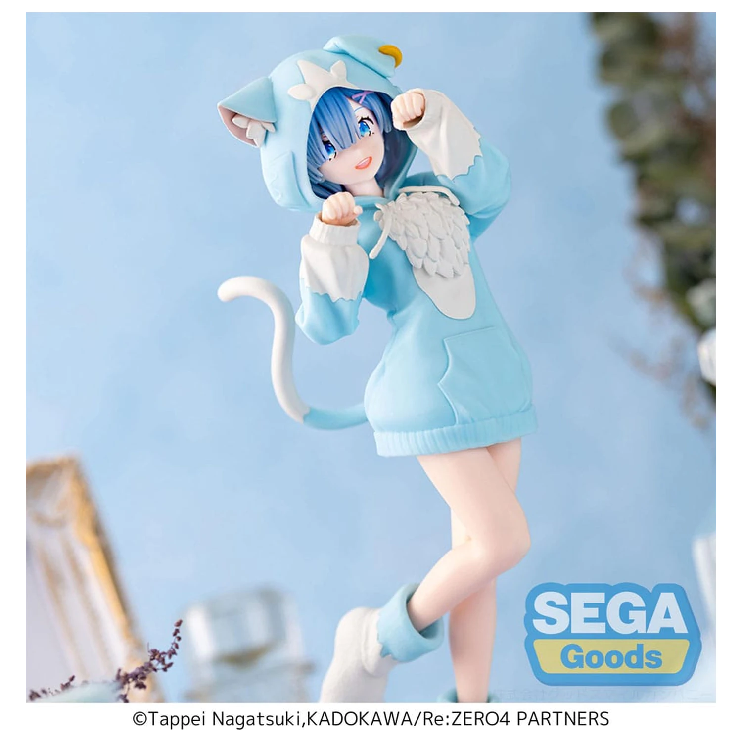 Re:Zero Starting Life in Another World XStellar PVC Statue Rem Mofumofu Pack 22 cm Produktfoto