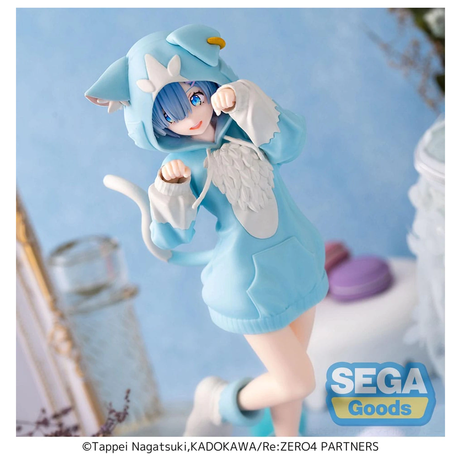 Re:Zero Starting Life in Another World XStellar PVC Statue Rem Mofumofu Pack 22 cm Produktfoto