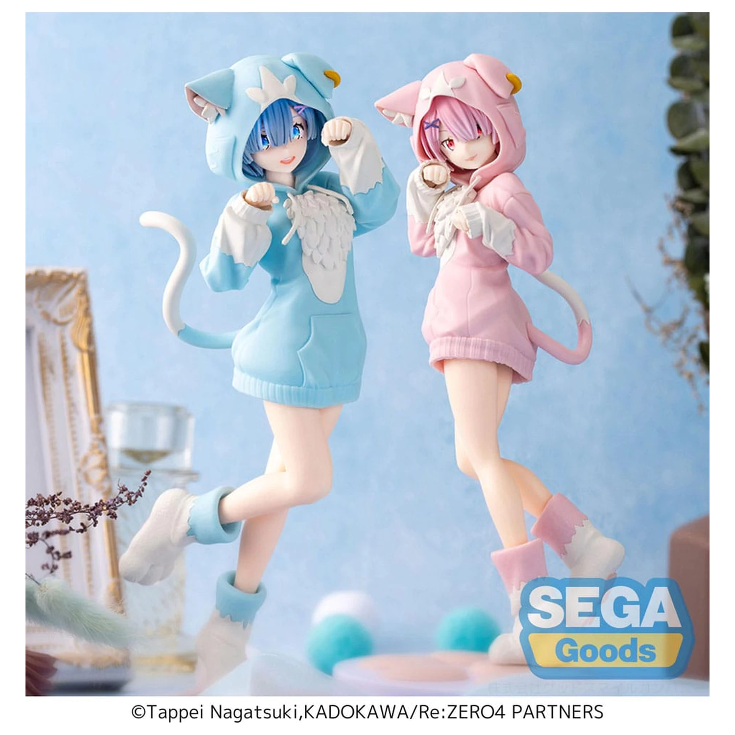 Re:Zero Starting Life in Another World XStellar PVC Statue Rem Mofumofu Pack 22 cm Produktfoto