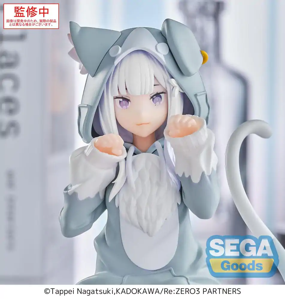 Re:Zero Starting Life in Another World Yumemirize PVC Statue Emilia Mofumofu Pack 11 cm Produktfoto