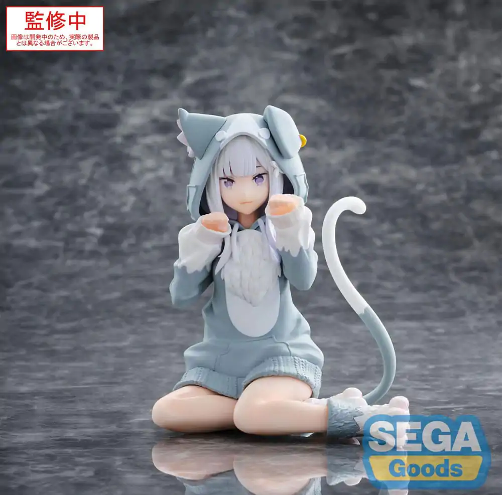 Re:Zero Starting Life in Another World Yumemirize PVC Statue Emilia Mofumofu Pack 11 cm Produktfoto