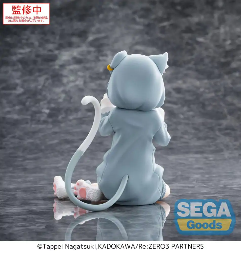 Re:Zero Starting Life in Another World Yumemirize PVC Statue Emilia Mofumofu Pack 11 cm Produktfoto
