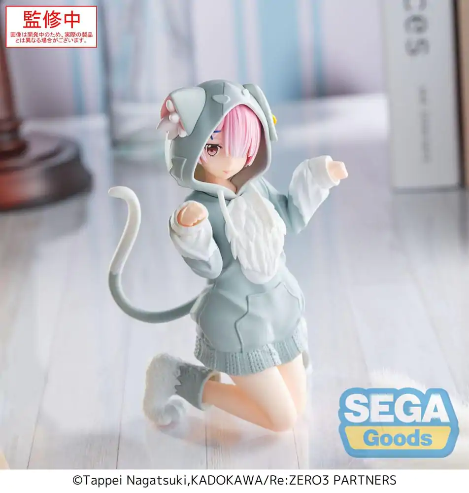 Re:Zero Starting Life in Another World Yumemirize PVC Statue Ram Mofumofu Pack 11 cm Produktfoto
