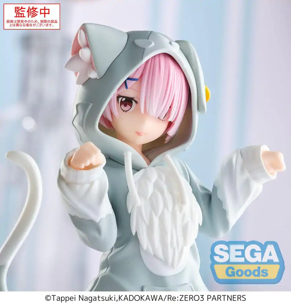 Re:Zero Starting Life in Another World Yumemirize PVC Statue Ram Mofumofu Pack 11 cm Produktfoto