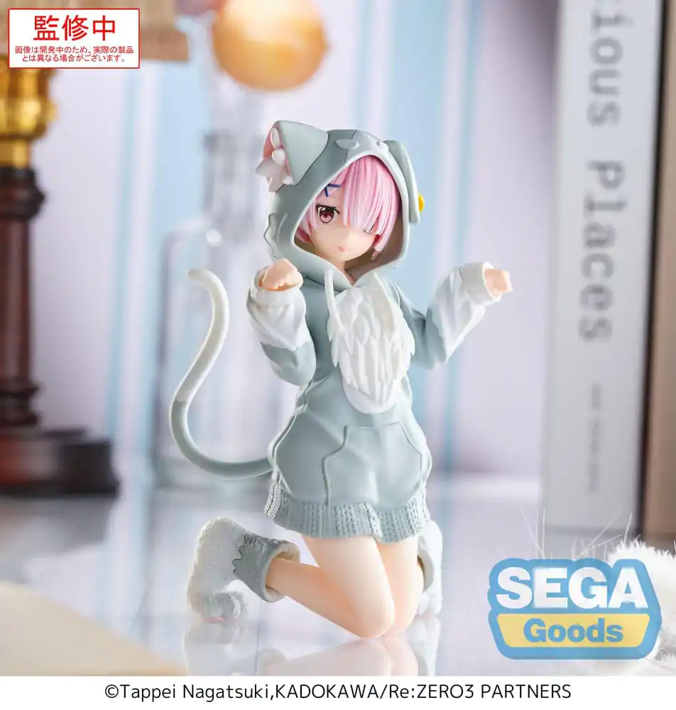 Re:Zero Starting Life in Another World Yumemirize PVC Statue Ram Mofumofu Pack 11 cm Produktfoto