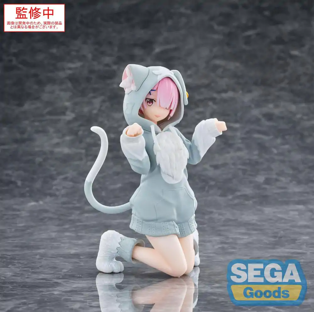 Re:Zero Starting Life in Another World Yumemirize PVC Statue Ram Mofumofu Pack 11 cm Produktfoto
