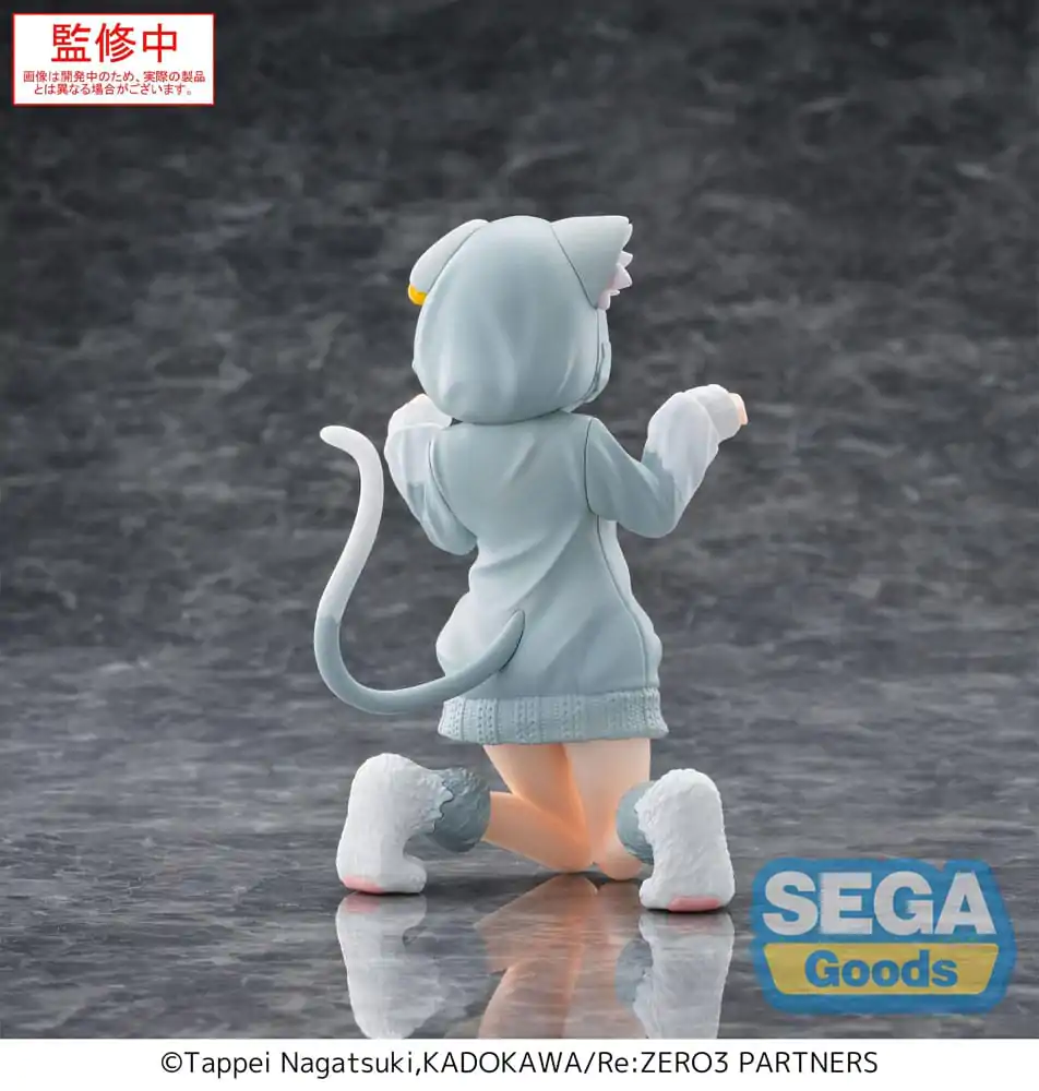Re:Zero Starting Life in Another World Yumemirize PVC Statue Rem Mofumofu Paket 11 cm Produktfoto