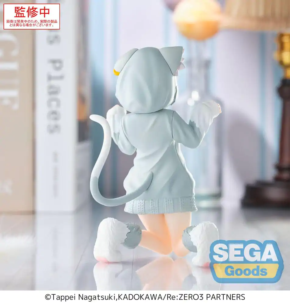 Re:Zero Starting Life in Another World Yumemirize PVC Statue Rem Mofumofu Paket 11 cm Produktfoto