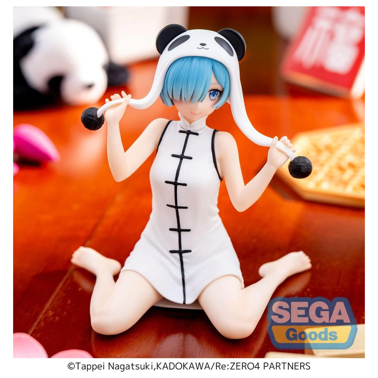 Re:Zero Starting Life in Another World Yumemirize PVC Figur Rem Panda 11 cm Produktfoto