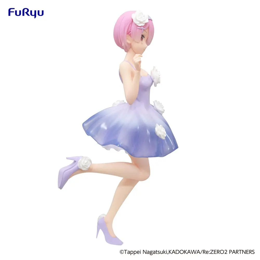 Re:Zero Trio-Try-iT Bunnies PVC Statue Ram Flower Dress 21 cm termékfotó