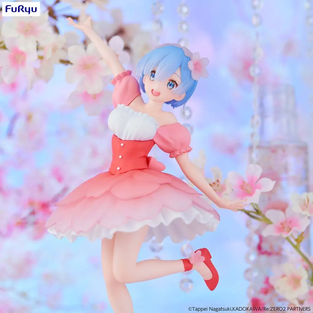 Re: Zero Trio-Try-iT PVC Statue Rem /Cherry Blossoms 21 cm termékfotó