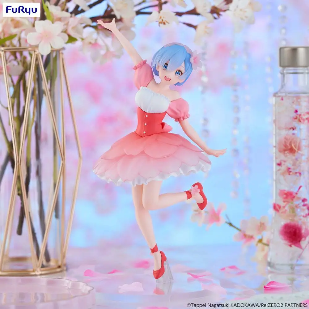 Re: Zero Trio-Try-iT PVC Statue Rem /Cherry Blossoms 21 cm termékfotó