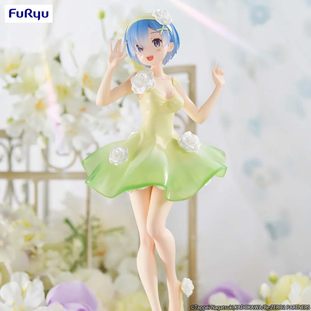 Re: Zero Trio-Try-iT PVC Statue Rem Flower Dress 21 cm termékfotó