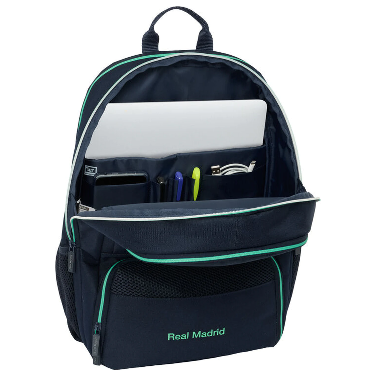 Real Madrid 2 Equipment 25/26 padel Rucksack 42cm Produktfoto