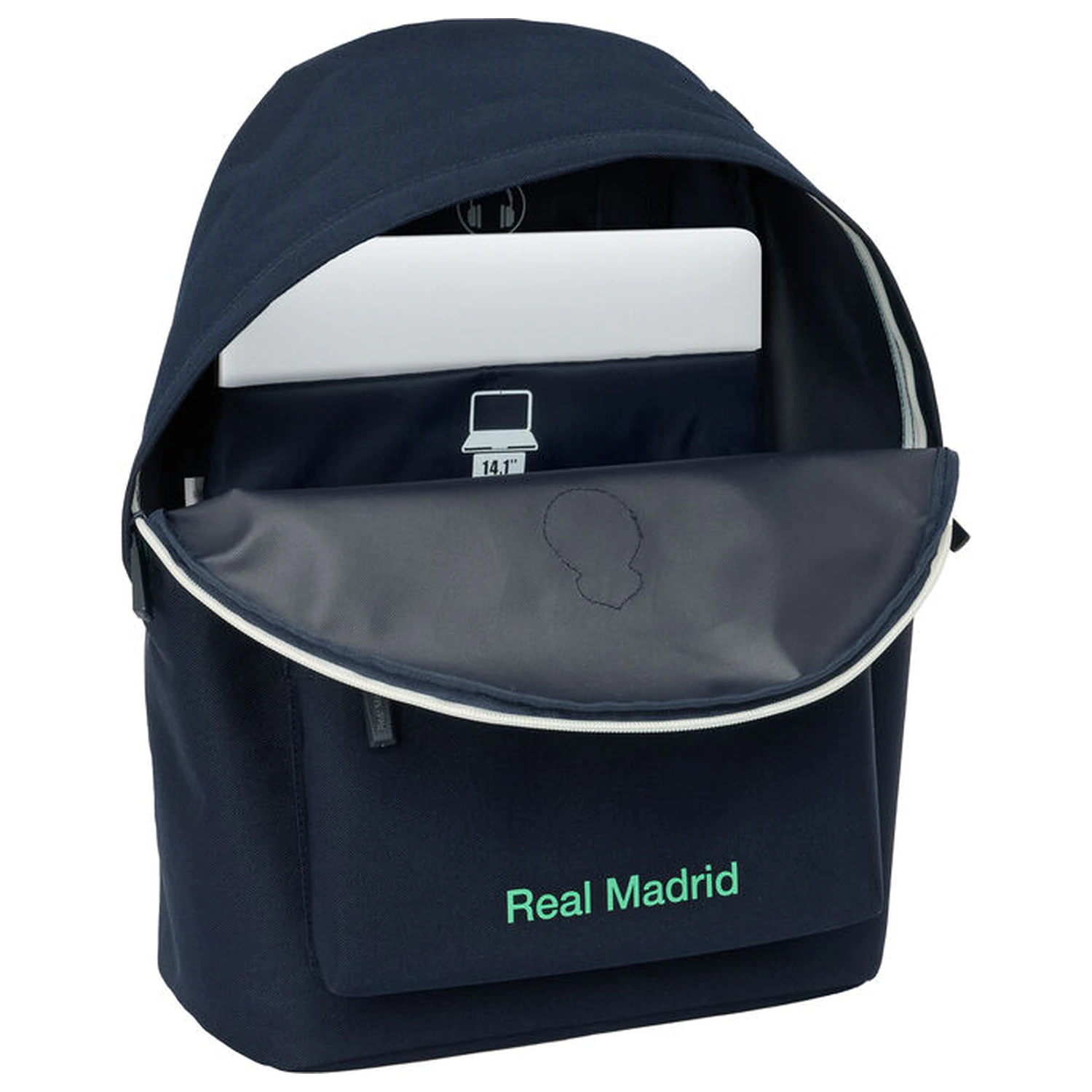 Real Madrid 2 Equipment 25/26 anpassbarer Rucksack 41cm Produktfoto