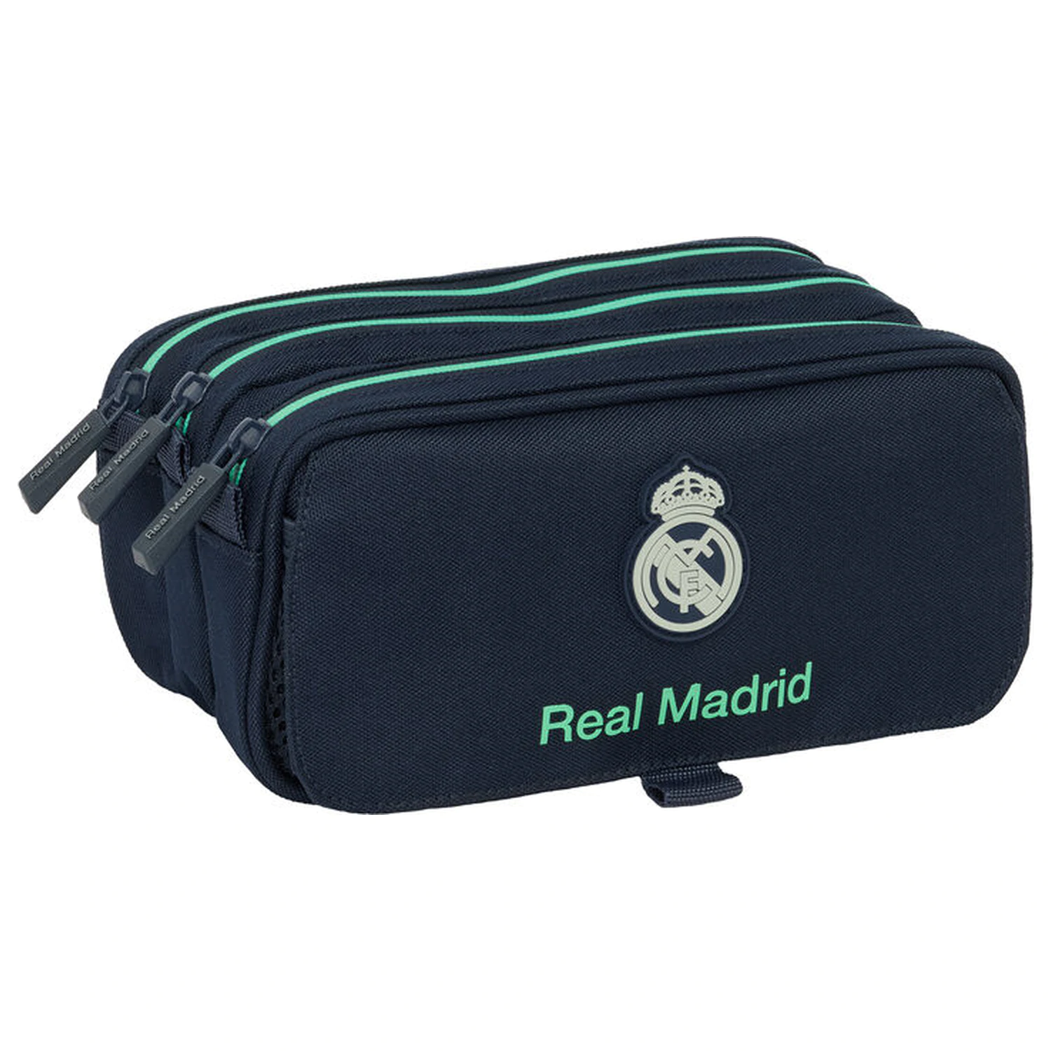 Real Madrid 2 Equipment 25/26 dreifaches Federmäppchen Produktfoto