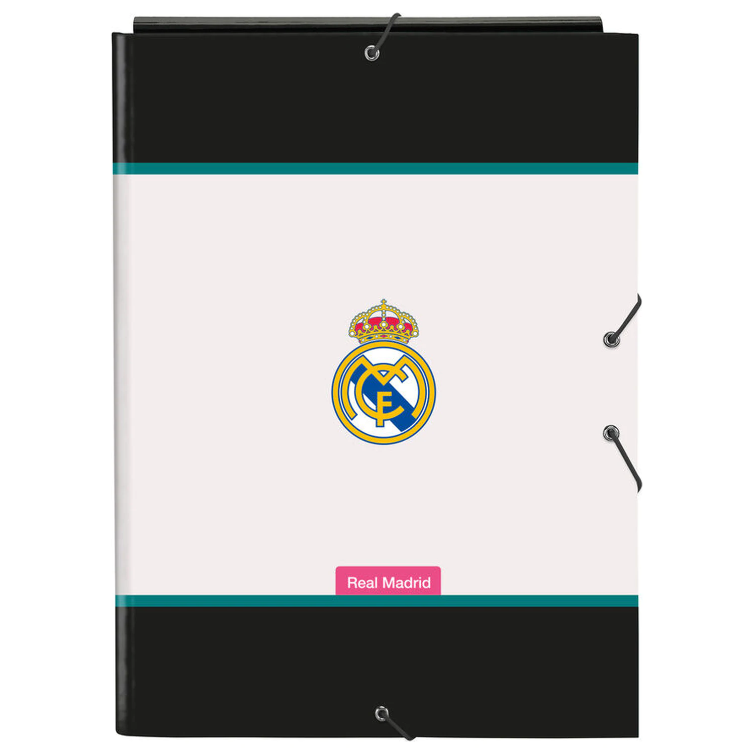 Real Madrid 26/27 A4 Karton Sammelmappe mit Klappen Produktfoto