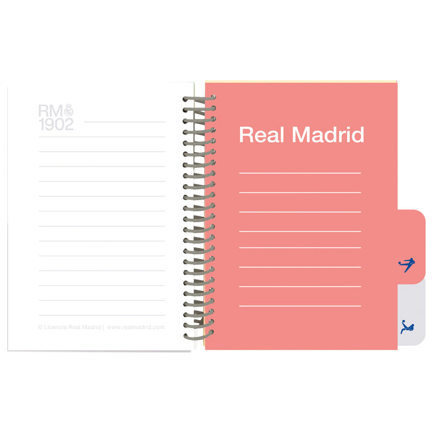 Real Madrid 26/27 A5 Notizbuch Produktfoto