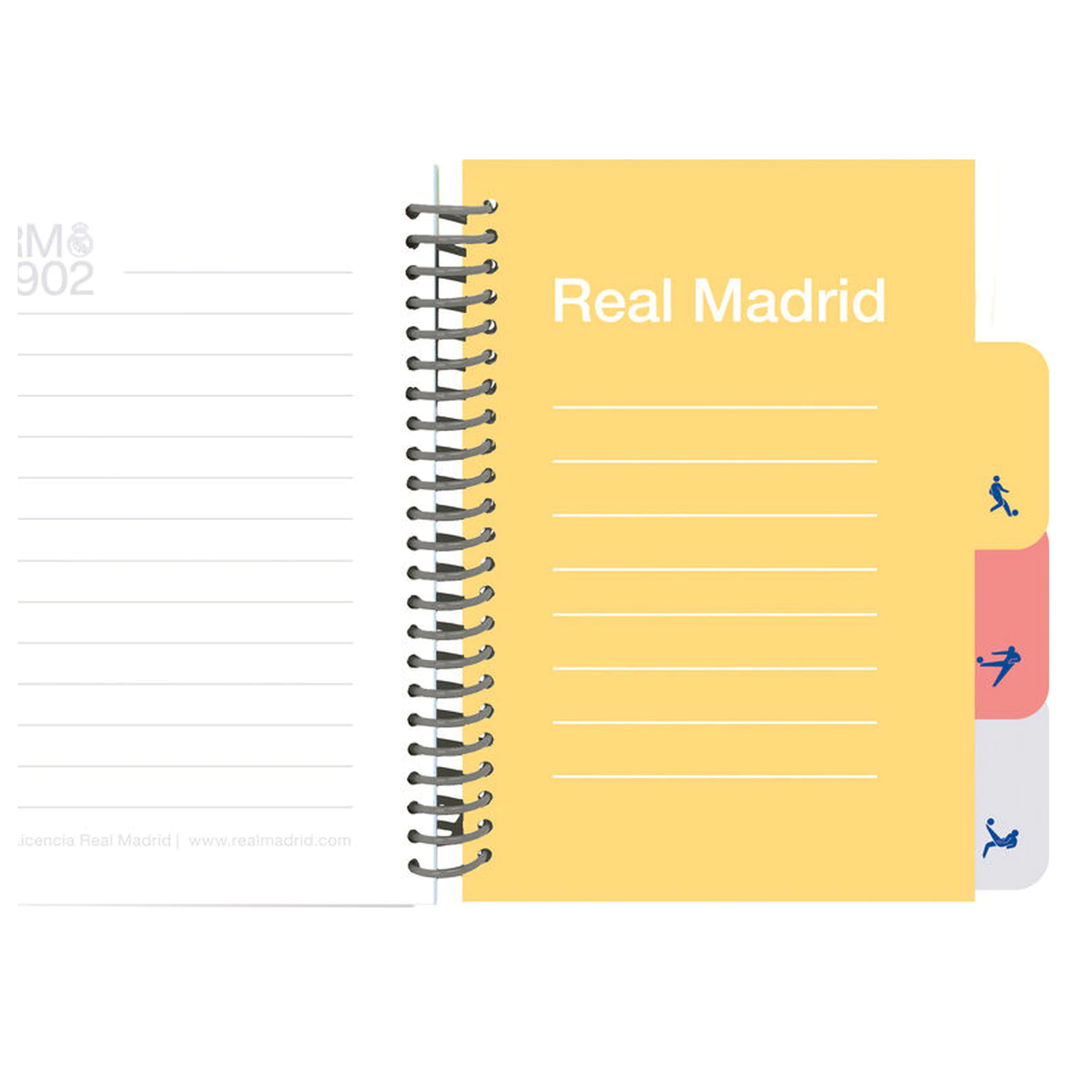 Real Madrid 26/27 A5 Notizbuch Produktfoto
