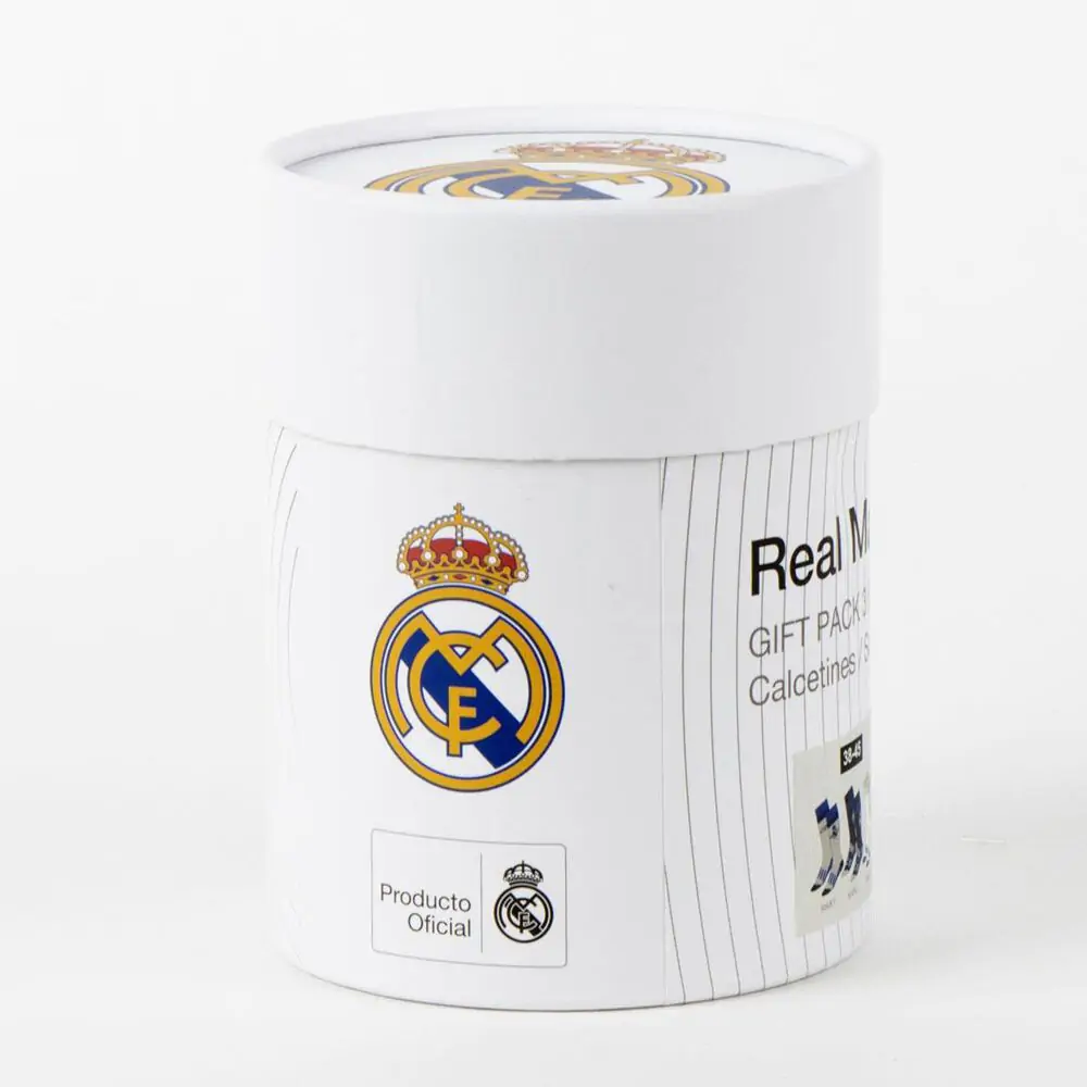 Real Madrid 3er Pack erwachsen Socken Produktfoto