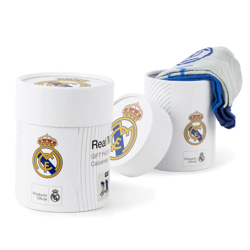 Real Madrid 3er Pack erwachsen Socken Produktfoto
