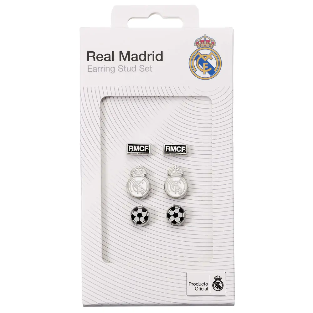 Real Madrid Set 3 Paar Ohrringe Produktfoto