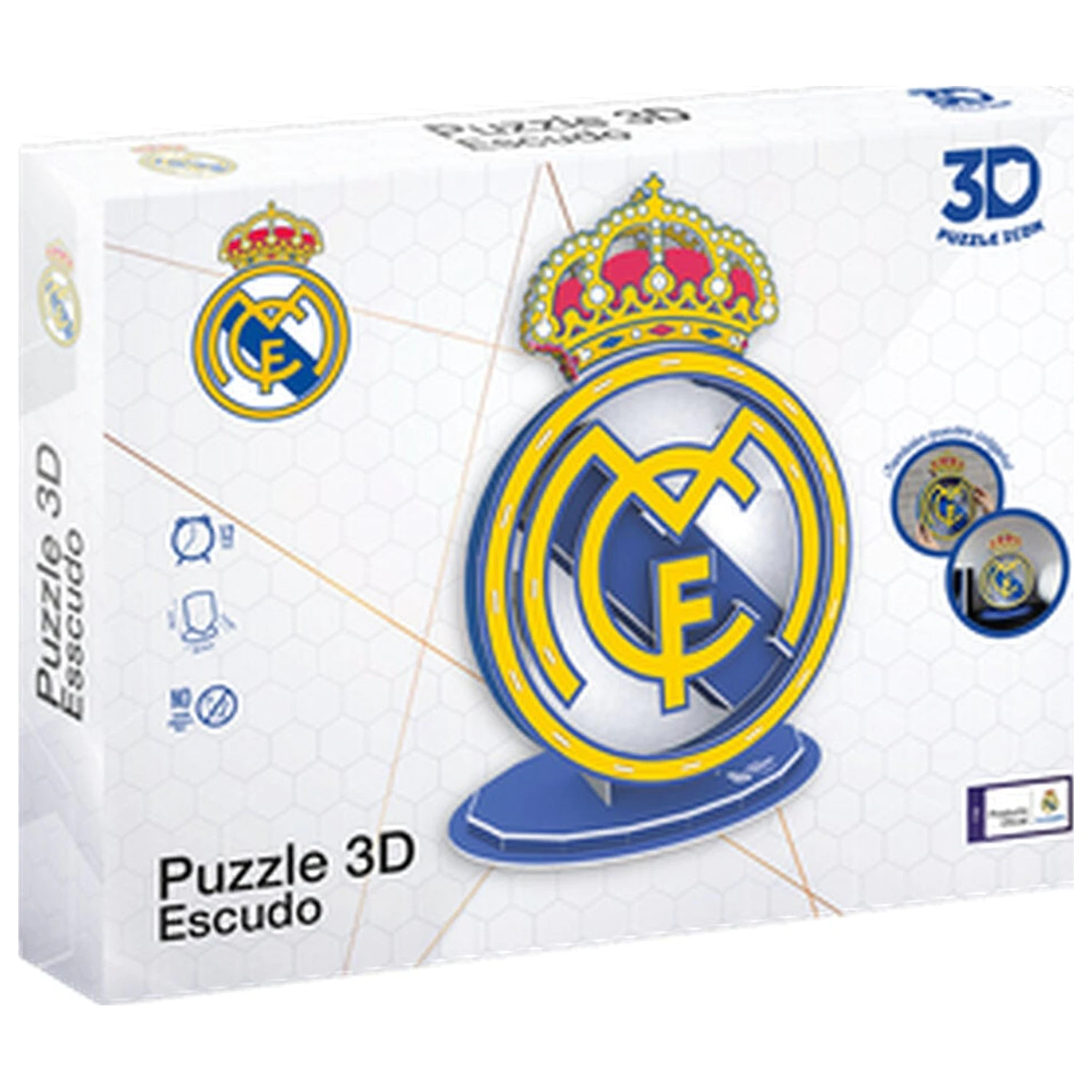 Real Madrid 3D Wappen Puzzle Produktfoto