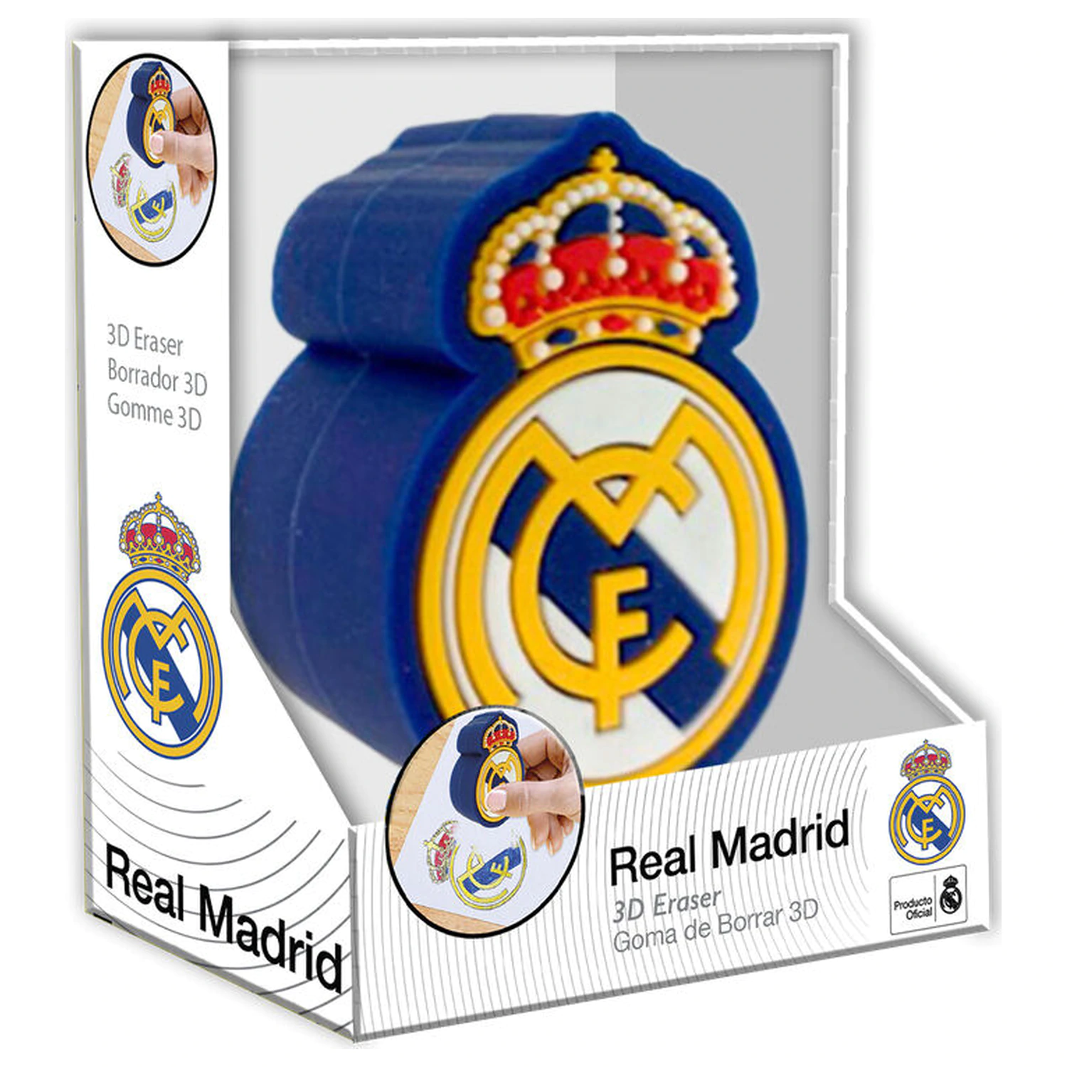 Real Madrid 3D Radiergummi Produktfoto