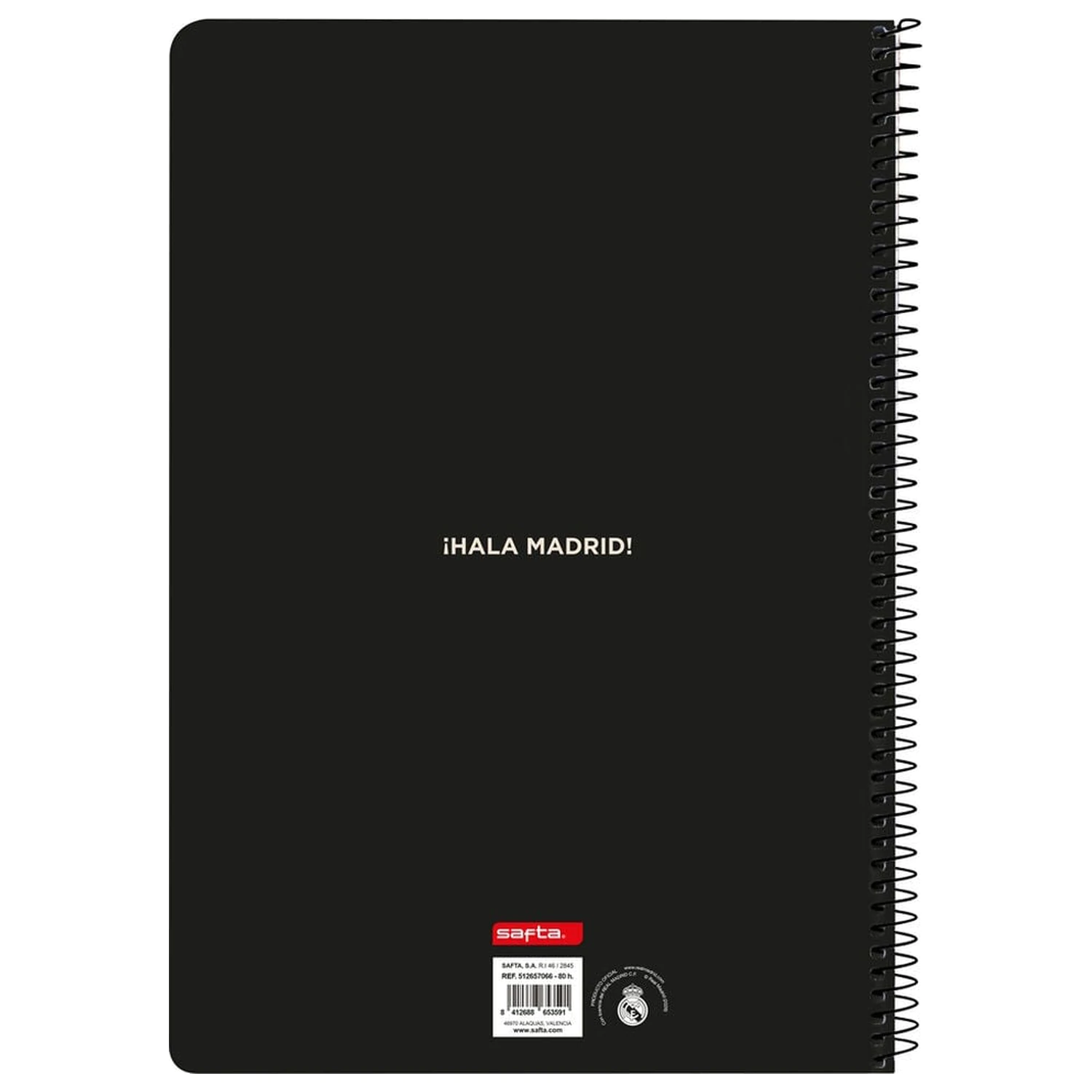 Real Madrid Notizbuch A4 Produktfoto