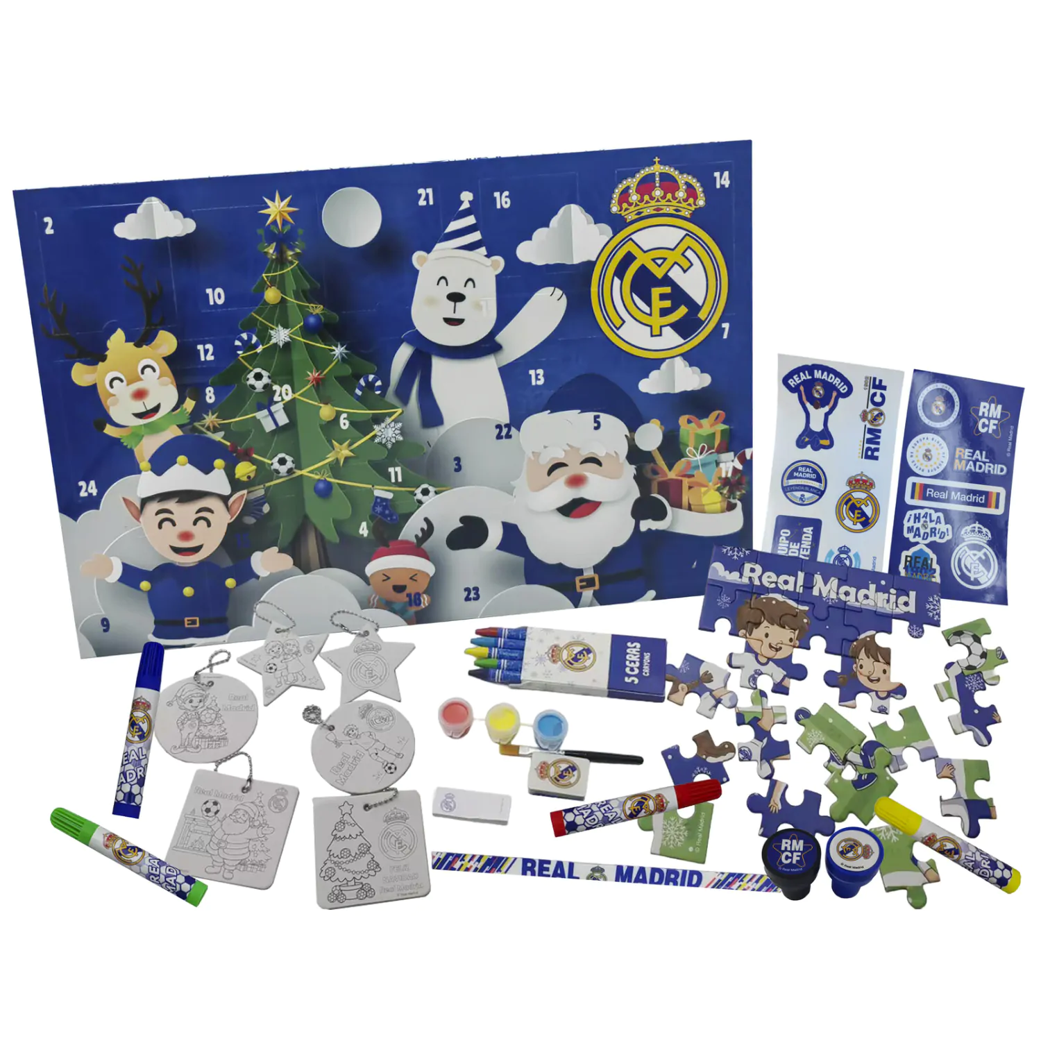 Real Madrid Adventskalender für Kinder Produktfoto
