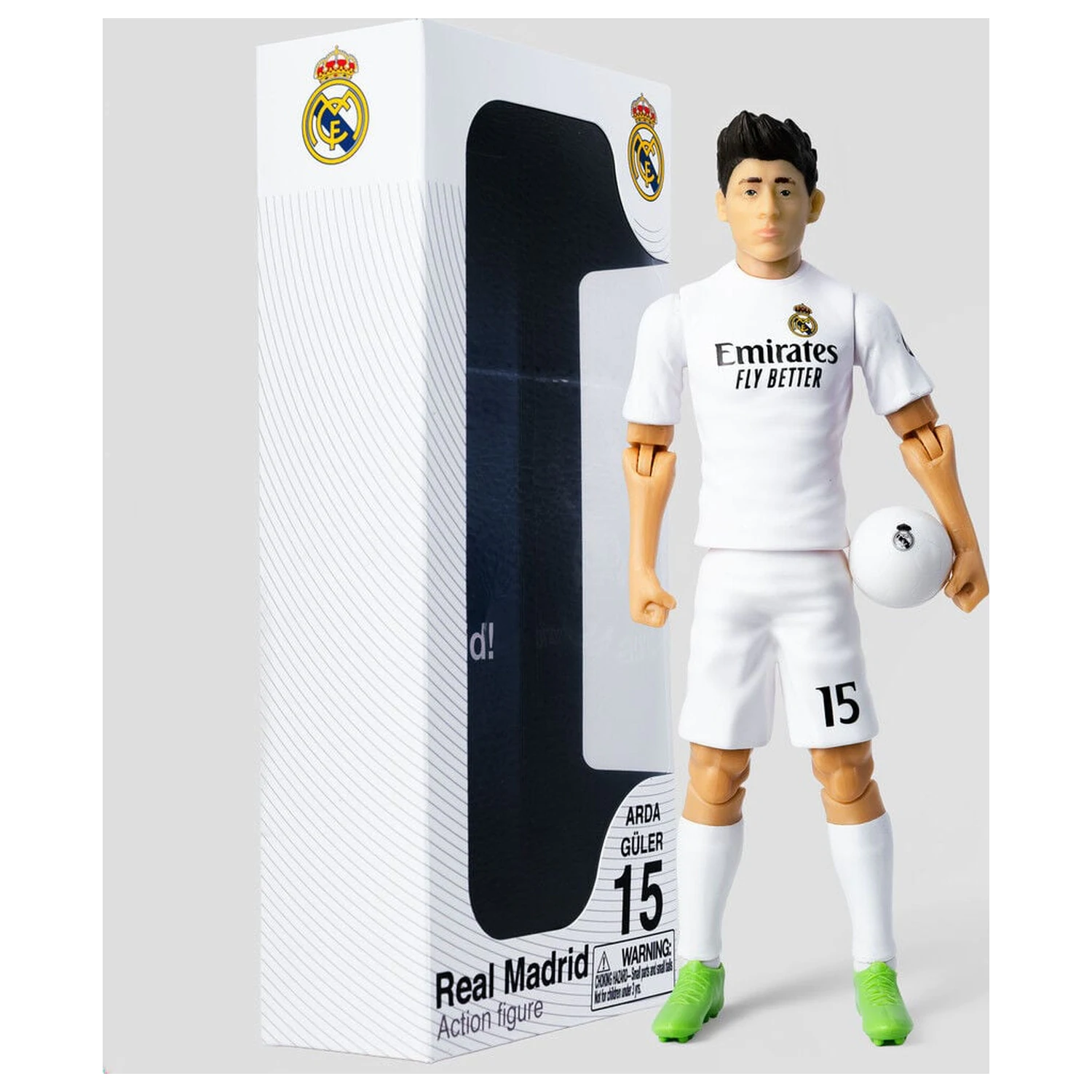 Real Madrid Arda Güler Actionfigur 20cm Produktfoto