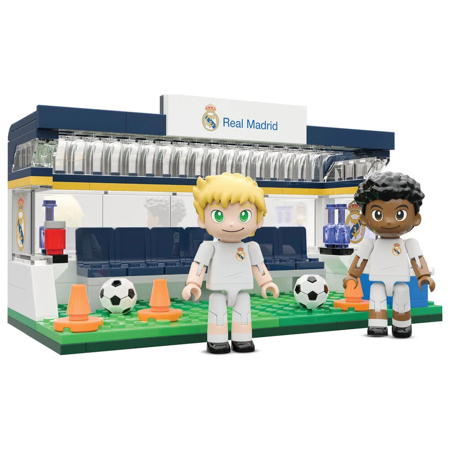 Real Madrid Ersatzbank Set mit Figuren 184 Teile Produktfoto