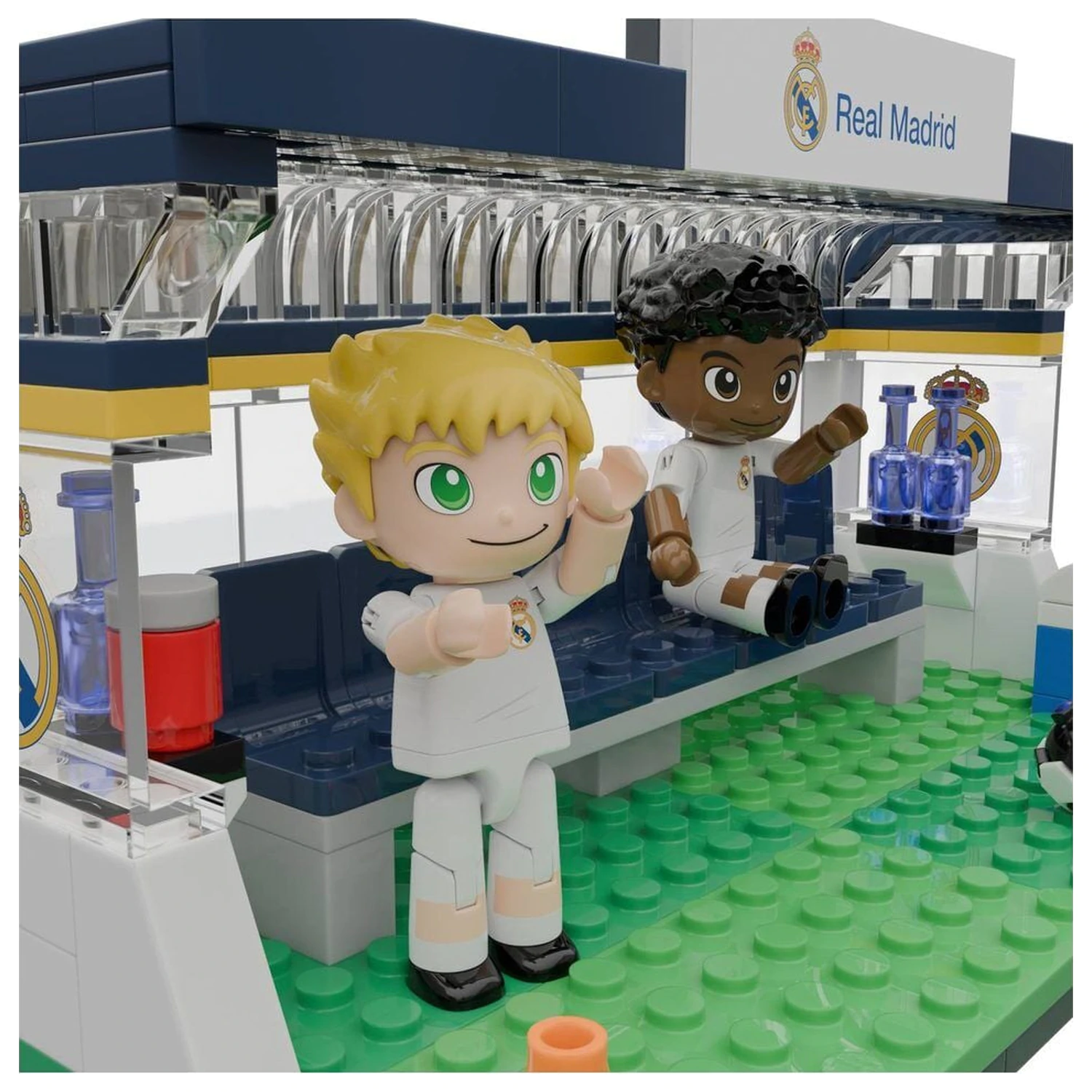 Real Madrid Ersatzbank Set mit Figuren 184 Teile Produktfoto