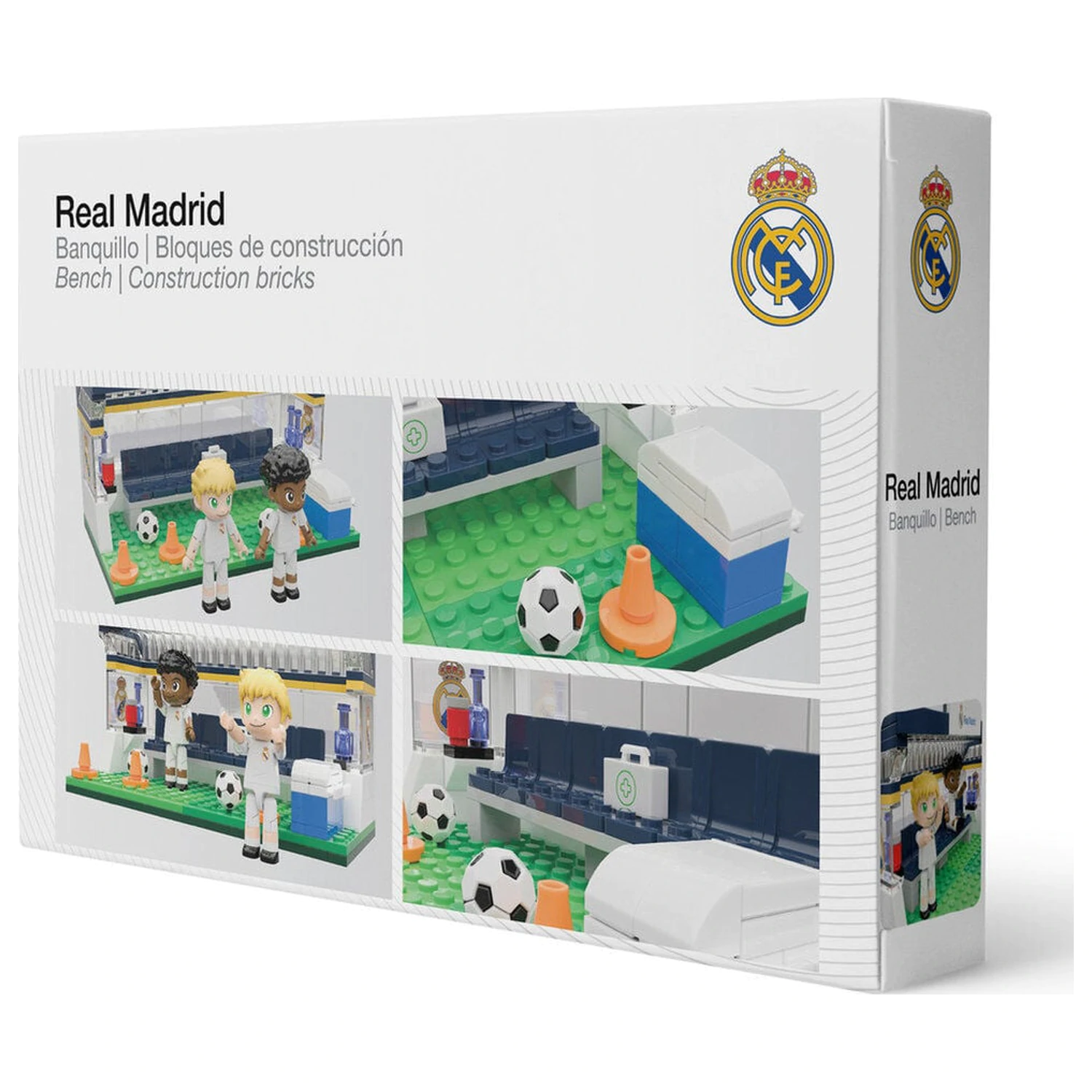 Real Madrid Ersatzbank Set mit Figuren 184 Teile Produktfoto