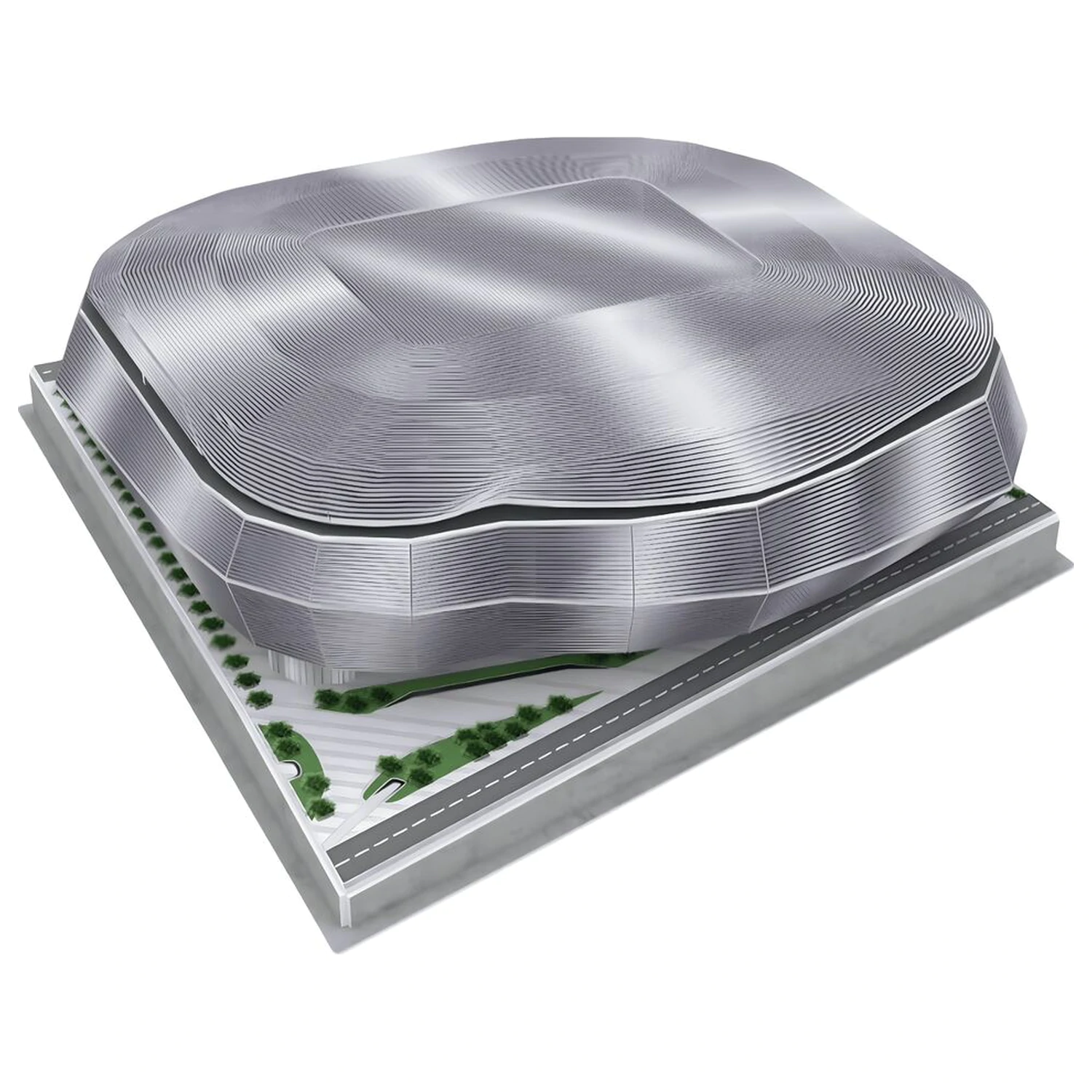 Real Madrid Bernabeu 3D Stadion Puzzle Produktfoto