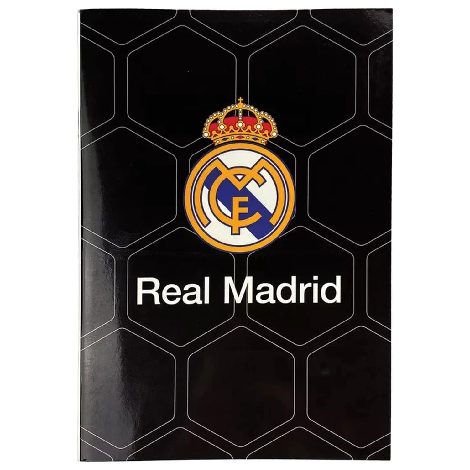 Real Madrid Black Lined Notizbuch B/5 40 Seiten Produktfoto