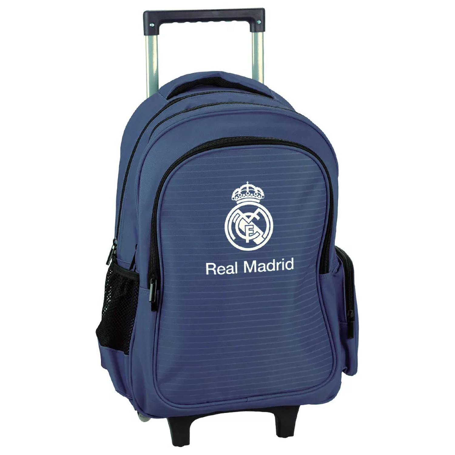 Real Madrid Blue Rollende Schultasche, Tasche 46 cm Produktfoto